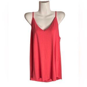Zenna Reversible Tank Top NWT Deep Coral